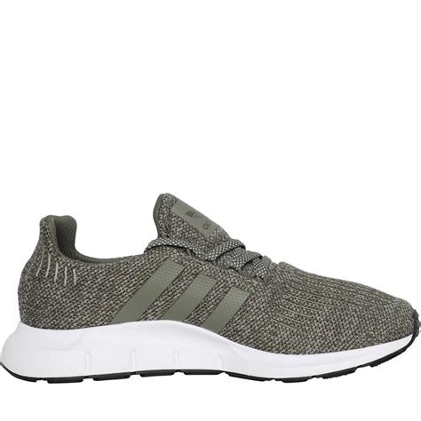 adidas swift run khaki trainers.